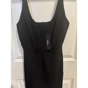 Lulu’s Black Corset Dress NWT Size Medium